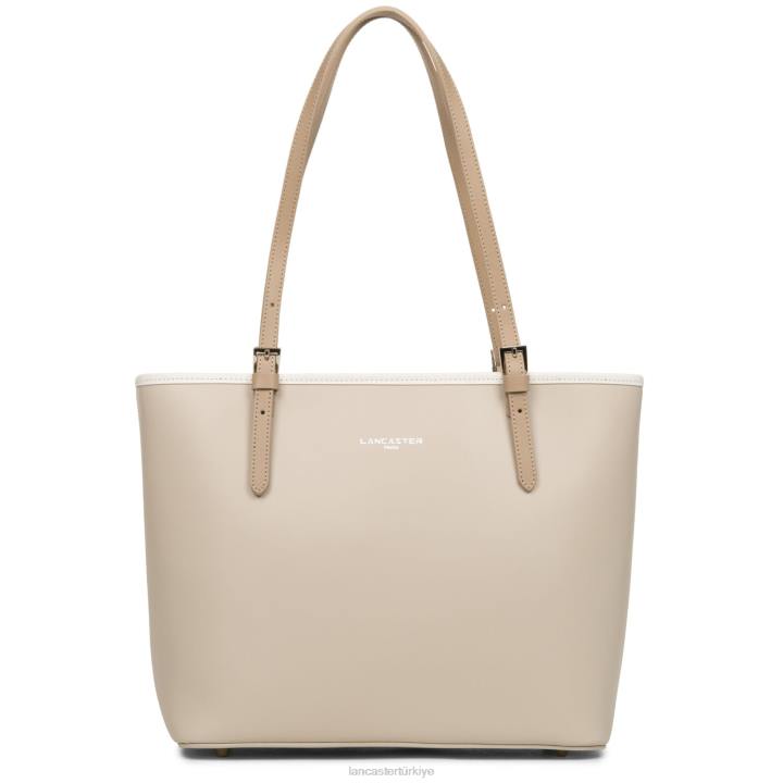 kadınlar m kadın çantası pürüzsüz galet rose-ekru-çıplak Lancaster Paris çanta H0LP3114