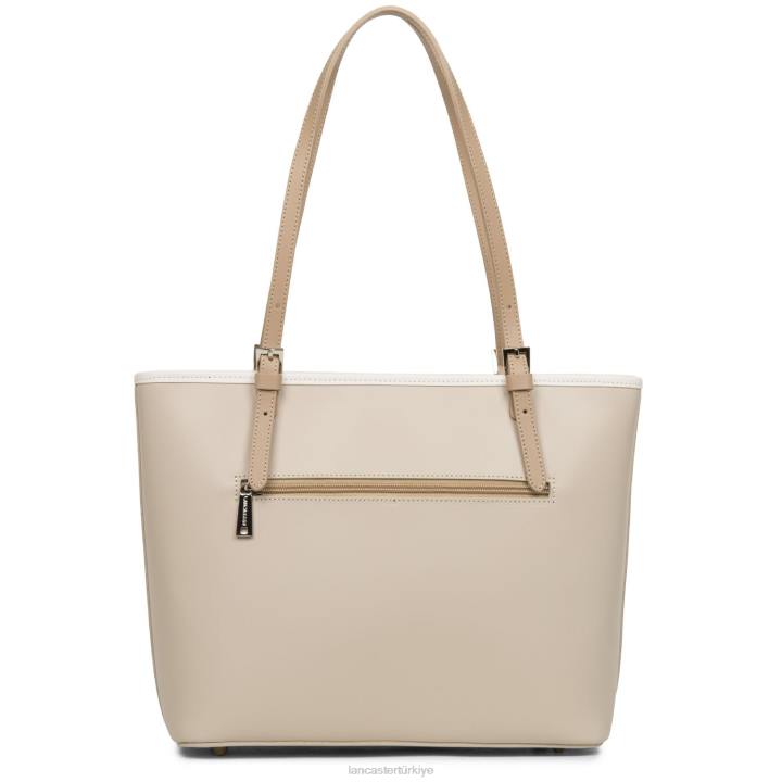 kadınlar m kadın çantası pürüzsüz galet rose-ekru-çıplak Lancaster Paris çanta H0LP3114