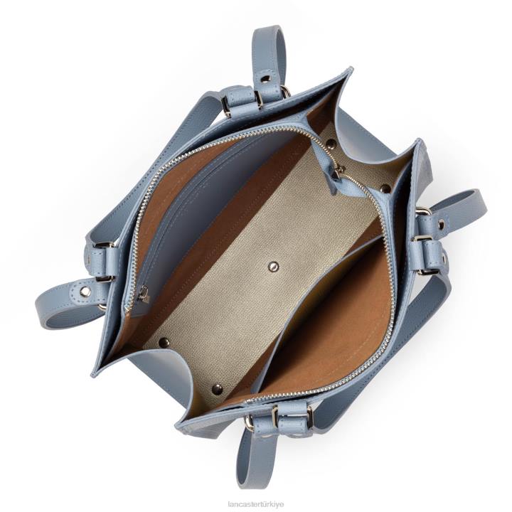 kadınlar m kadın çantası sierra mavi taş Lancaster Paris çanta H0LP4460
