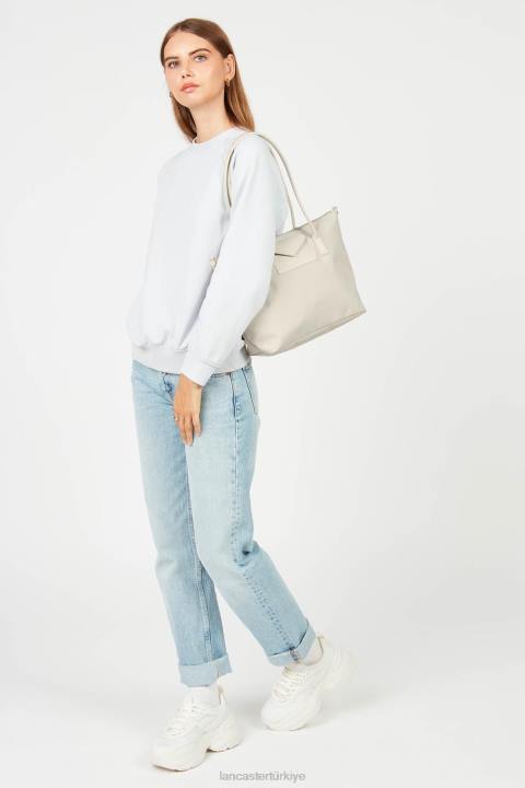 kadınlar m tote çanta akıllı kba ekru Lancaster Paris çanta H0LP2712