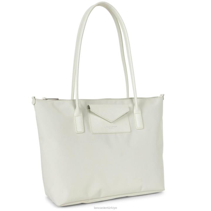 kadınlar m tote çanta akıllı kba ekru Lancaster Paris çanta H0LP2712