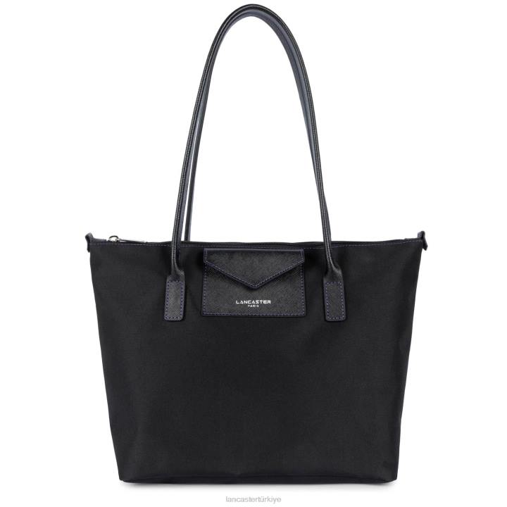 kadınlar m tote çanta akıllı kba kara menekşe Lancaster Paris çanta H0LP2721