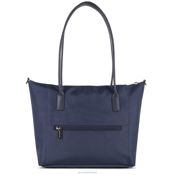 kadınlar m tote çanta akıllı kba mavi fonce Lancaster Paris çanta H0LP2716