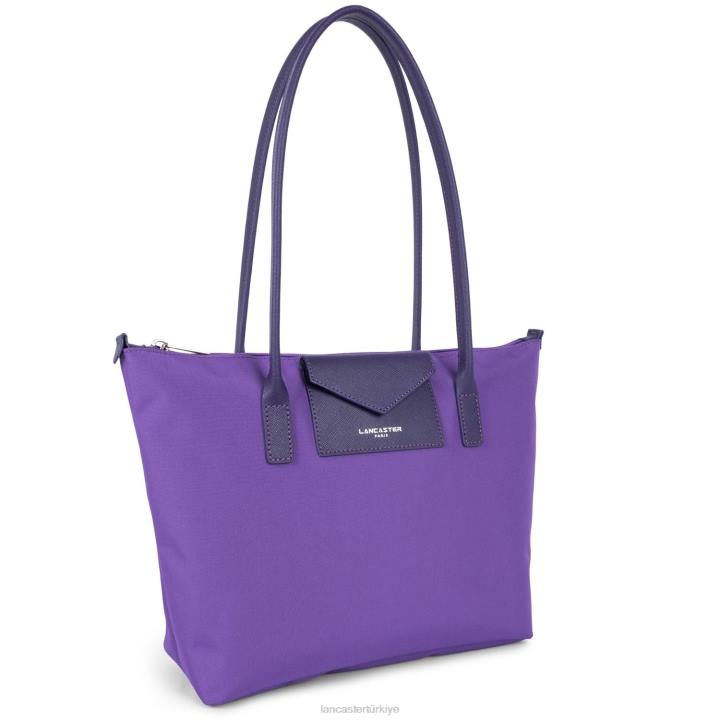 kadınlar m tote çanta akıllı kba menekşe Lancaster Paris çanta H0LP2720