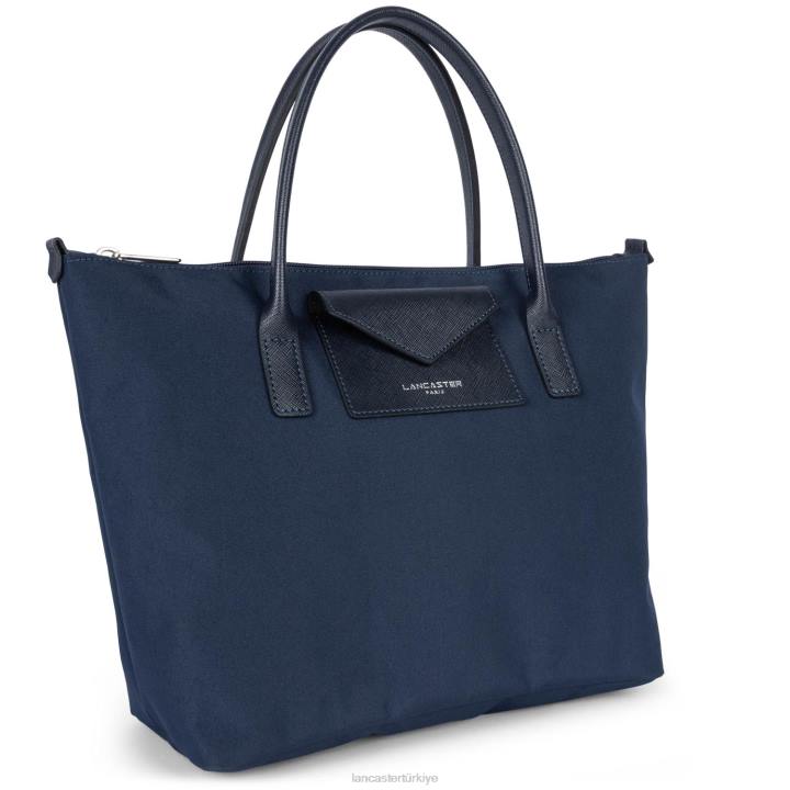 kadınlar m tote çanta akıllı kba yeni bleu fonce-bleu paon Lancaster Paris çanta H0LP2701