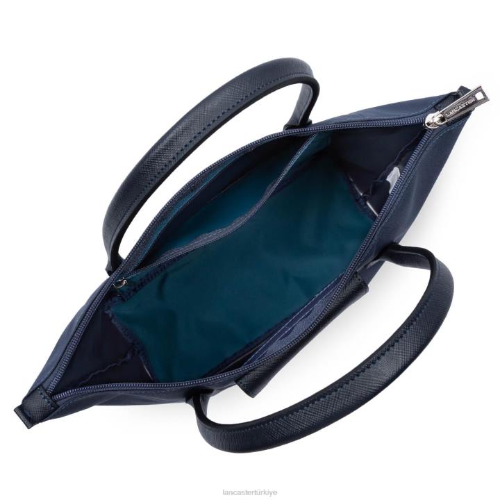 kadınlar m tote çanta akıllı kba yeni bleu fonce-bleu paon Lancaster Paris çanta H0LP2701