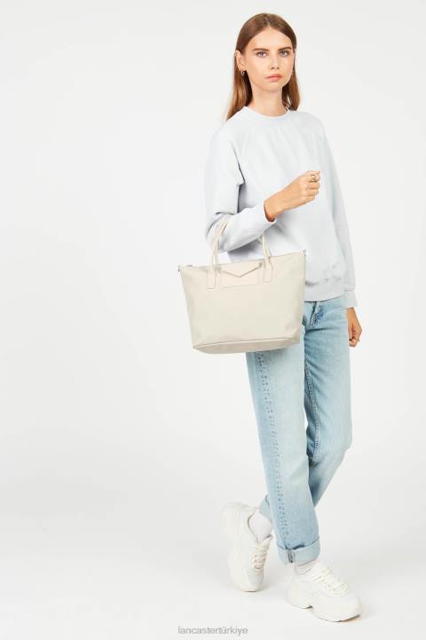 kadınlar m tote çanta akıllı kba yeni ekru Lancaster Paris çanta H0LP2699