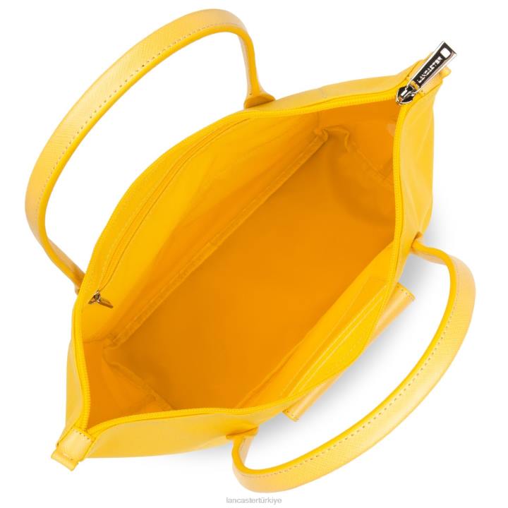 kadınlar m tote çanta akıllı kba yeni sarı Lancaster Paris çanta H0LP2689