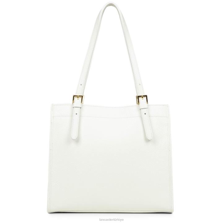 kadınlar m tote çanta faulonne çift kişilik blanc casse-in-çıplak Lancaster Paris çanta H0LP2902