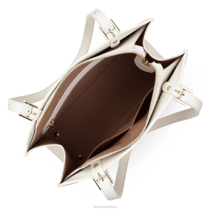 kadınlar m tote çanta faulonne çift kişilik blanc casse-in-çıplak Lancaster Paris çanta H0LP2902