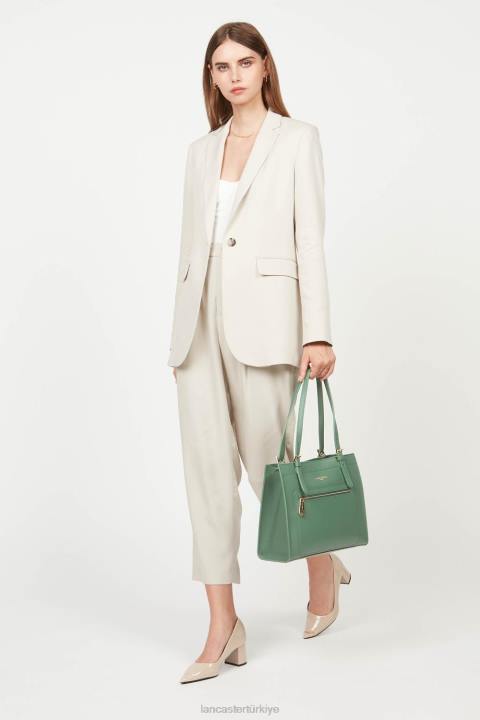 kadınlar m tote çanta faulonne çift kişilik dikey ön veya Lancaster Paris çanta H0LP2901