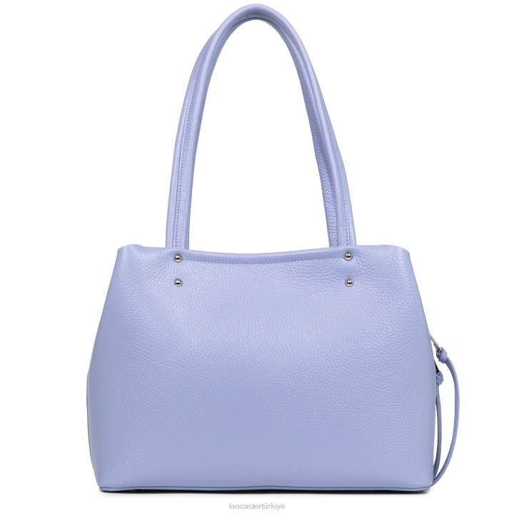 kadınlar m tote çanta faulonne çift kişilik ekru lavand Lancaster Paris çanta H0LP2918