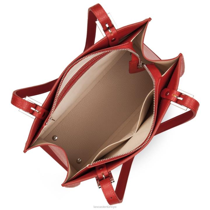 kadınlar m tote çanta faulonne çift kişilik pudralı allık Lancaster Paris çanta H0LP2890