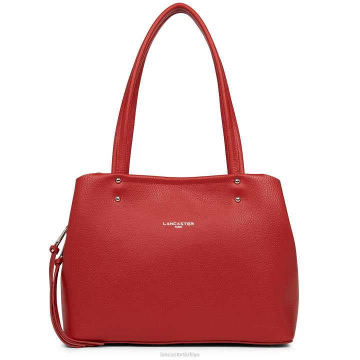 kadınlar m tote çanta faulonne çift kişilik pudralı allık Lancaster Paris çanta H0LP2929