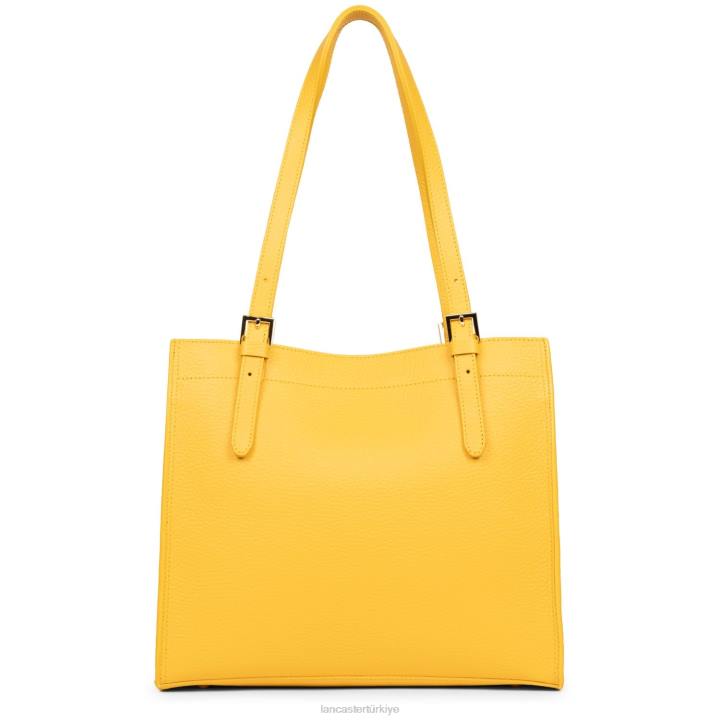 kadınlar m tote çanta faulonne çift kişilik sarı-ya da Lancaster Paris çanta H0LP2894
