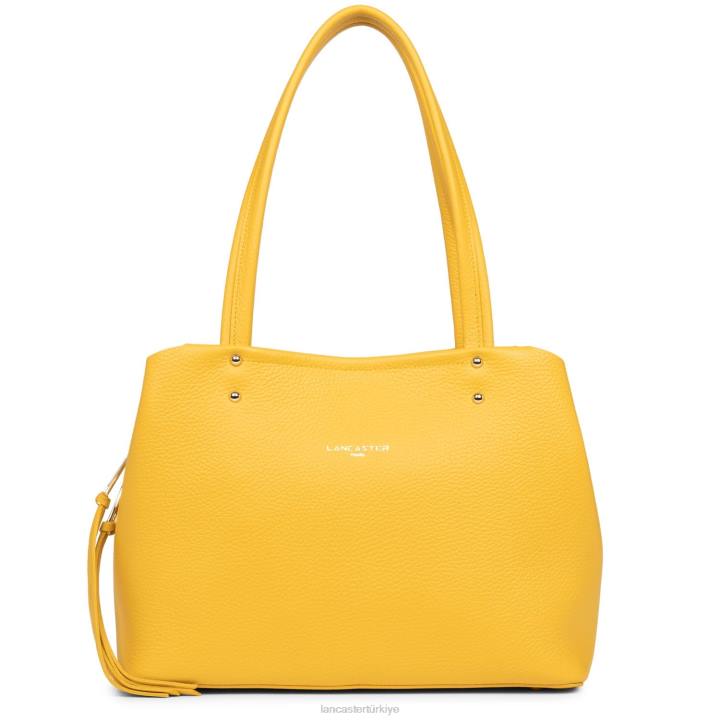 kadınlar m tote çanta faulonne çift kişilik sarı-ya da Lancaster Paris çanta H0LP2920