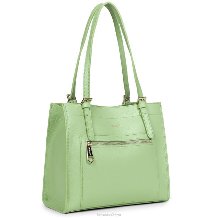kadınlar m tote çanta faulonne çift kişilik yeşim-veya Lancaster Paris çanta H0LP2898