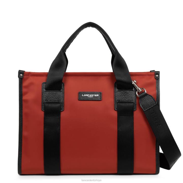 kadınlar m tote çanta temel fakülte kırmızı Lancaster Paris çanta H0LP4469