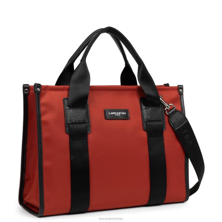 kadınlar m tote çanta temel fakülte kırmızı Lancaster Paris çanta H0LP4469