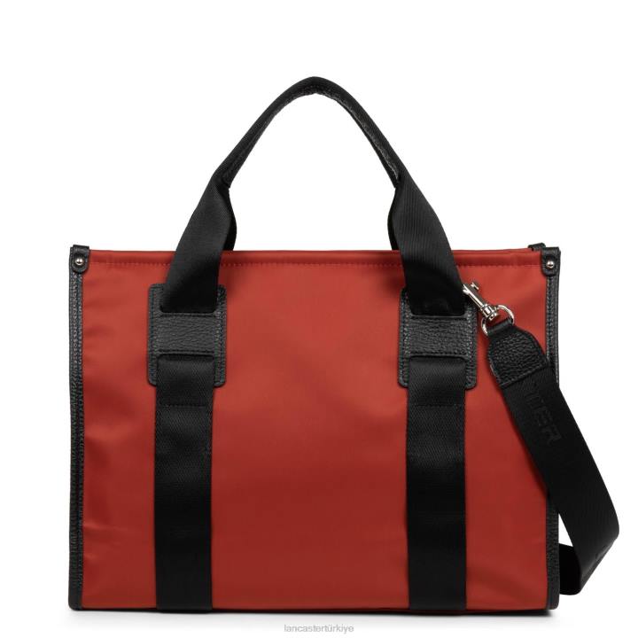 kadınlar m tote çanta temel fakülte kırmızı Lancaster Paris çanta H0LP4469
