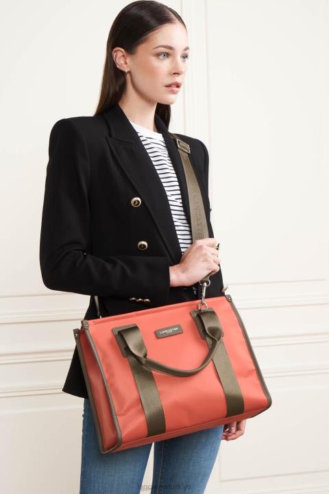 kadınlar m tote çanta temel fakülte kızarmak Lancaster Paris çanta H0LP4474