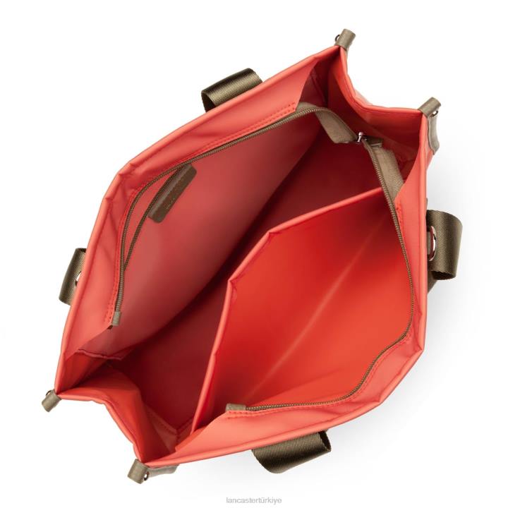 kadınlar m tote çanta temel fakülte kızarmak Lancaster Paris çanta H0LP4474