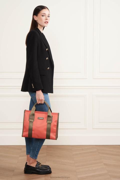 kadınlar m tote çanta temel fakülte kızarmak Lancaster Paris çanta H0LP4474