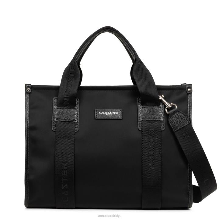 kadınlar m tote çanta temel fakülte kara Lancaster Paris çanta H0LP4471