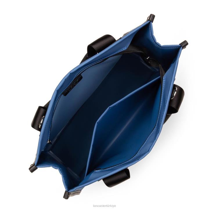 kadınlar m tote çanta temel fakülte mavi Lancaster Paris çanta H0LP4472