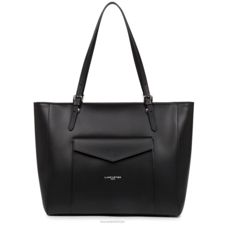 kadınlar taşıma çantası sorunsuz yeni kara Lancaster Paris çanta H0LP3415