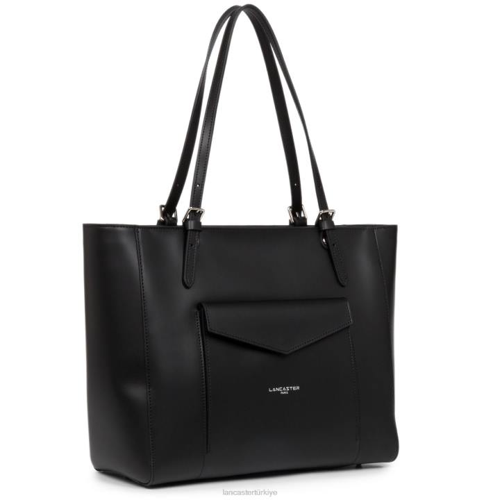 kadınlar taşıma çantası sorunsuz yeni kara Lancaster Paris çanta H0LP3415