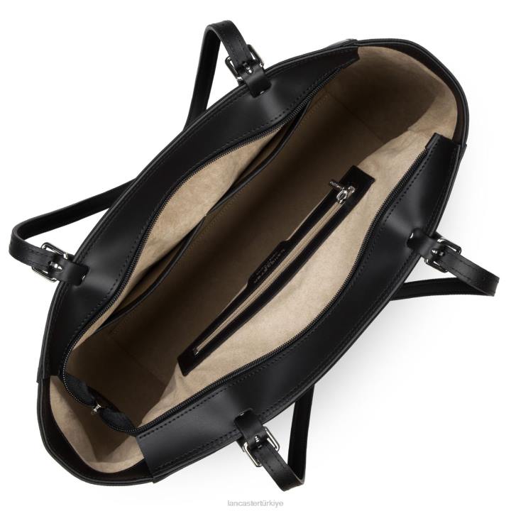 kadınlar taşıma çantası sorunsuz yeni kara Lancaster Paris çanta H0LP3415