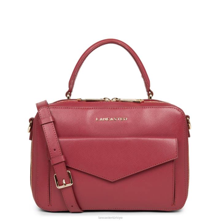 kadınlar çanta Saffiano imzası framboise Lancaster Paris çanta H0LP3455