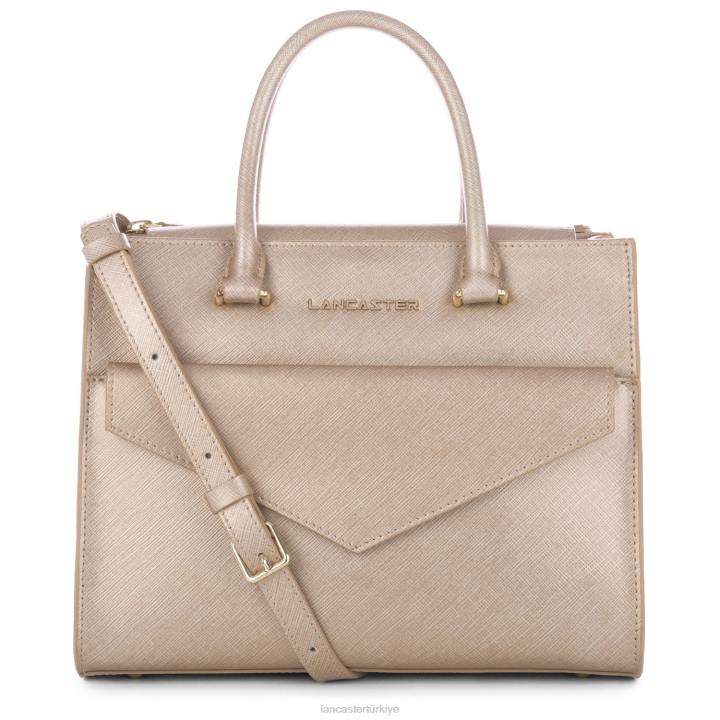 kadınlar çanta Saffiano imzası yeni Şampanya Lancaster Paris çanta H0LP3180