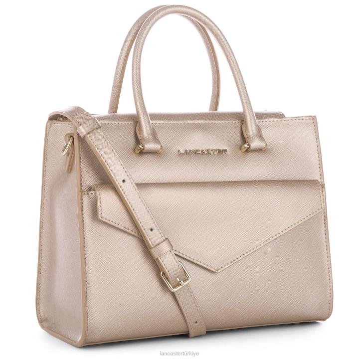 kadınlar çanta Saffiano imzası yeni Şampanya Lancaster Paris çanta H0LP3180