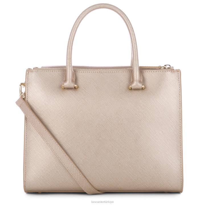 kadınlar çanta Saffiano imzası yeni Şampanya Lancaster Paris çanta H0LP3180