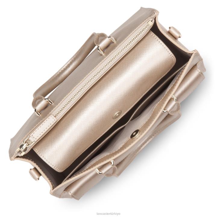 kadınlar çanta Saffiano imzası yeni Şampanya Lancaster Paris çanta H0LP3180