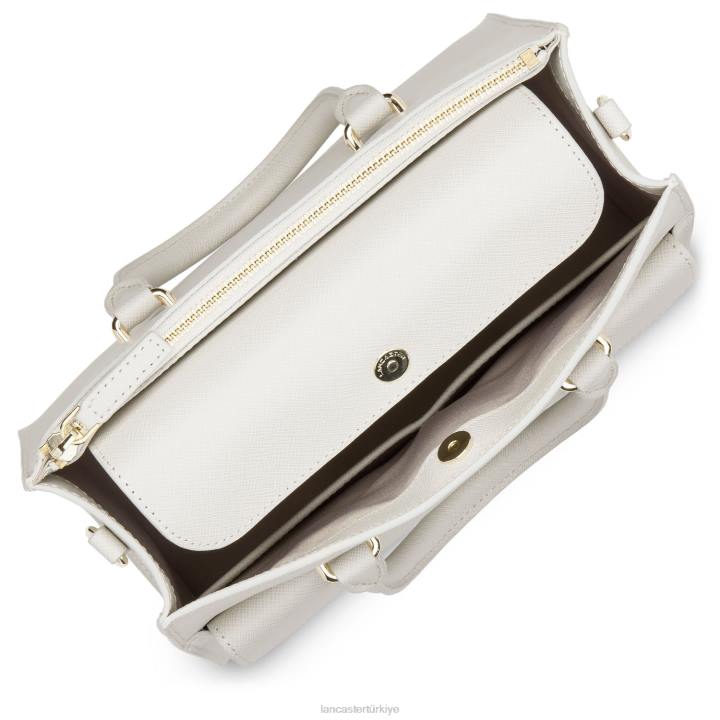 kadınlar çanta Saffiano imzası yeni fildişi Lancaster Paris çanta H0LP3179