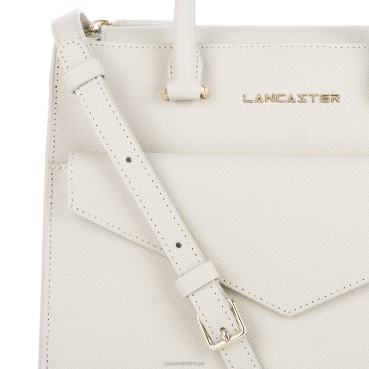 kadınlar çanta Saffiano imzası yeni fildişi Lancaster Paris çanta H0LP3179