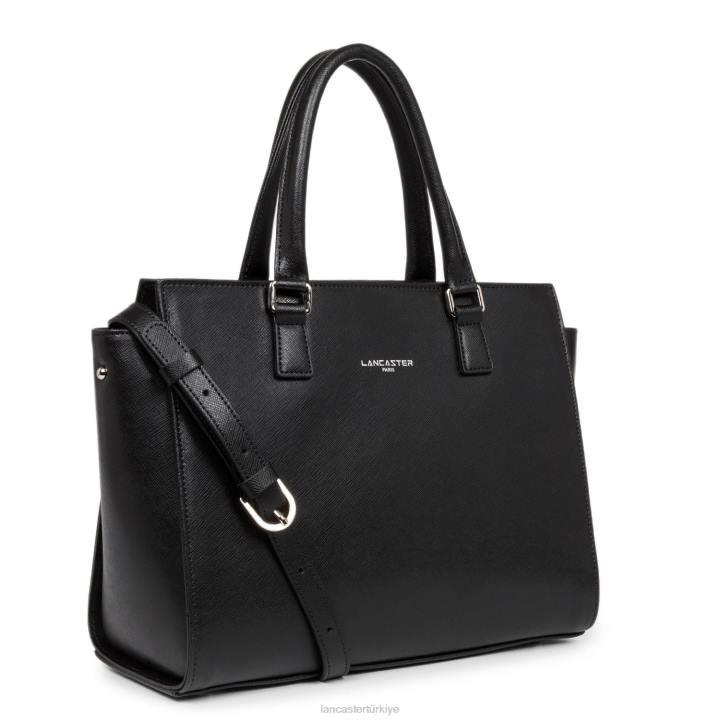 kadınlar çanta Saffiano intemporel kara Lancaster Paris çanta H0LP3159