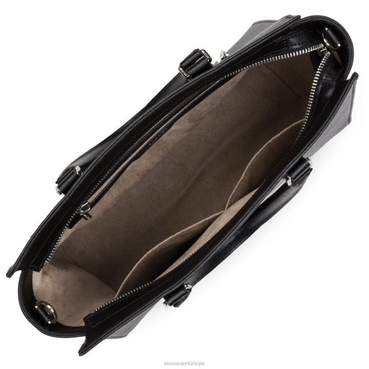 kadınlar çanta Saffiano intemporel kara Lancaster Paris çanta H0LP3159