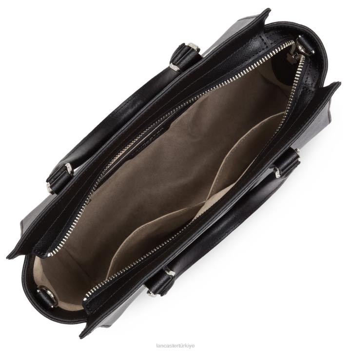 kadınlar çanta Saffiano intemporel kara Lancaster Paris çanta H0LP3720