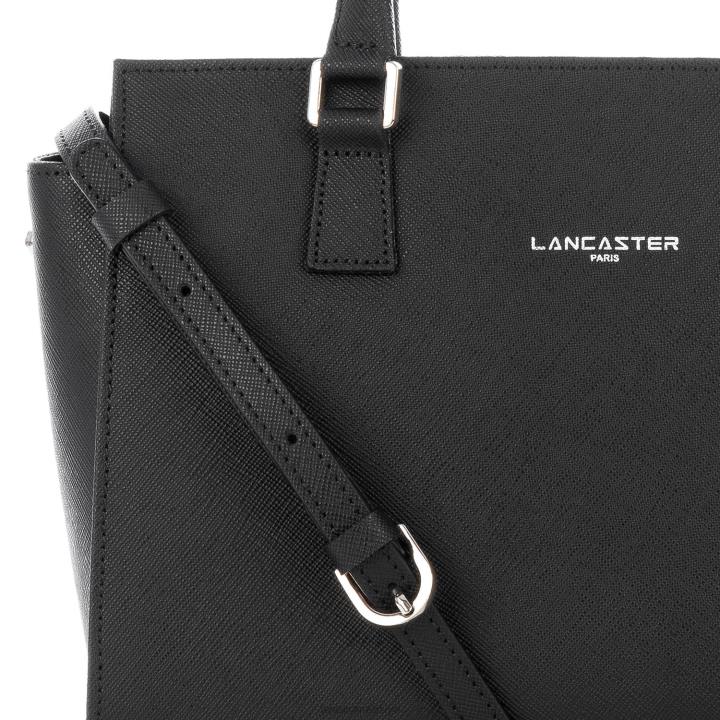 kadınlar çanta Saffiano intemporel kara Lancaster Paris çanta H0LP3720