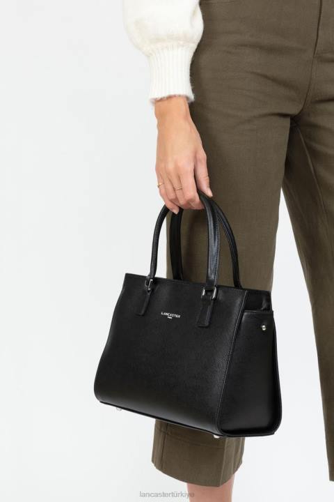 kadınlar çanta Saffiano intemporel kara Lancaster Paris çanta H0LP3720