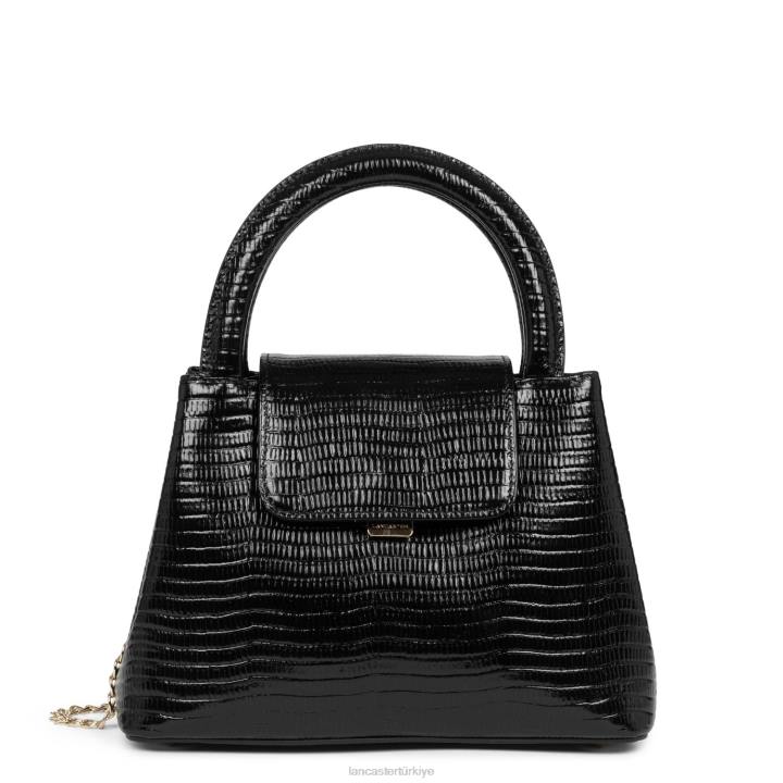 kadınlar çanta carla noir-lezard Lancaster Paris çanta H0LP3189