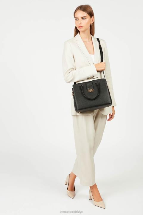 kadınlar çanta delphino kara Lancaster Paris çanta H0LP2505