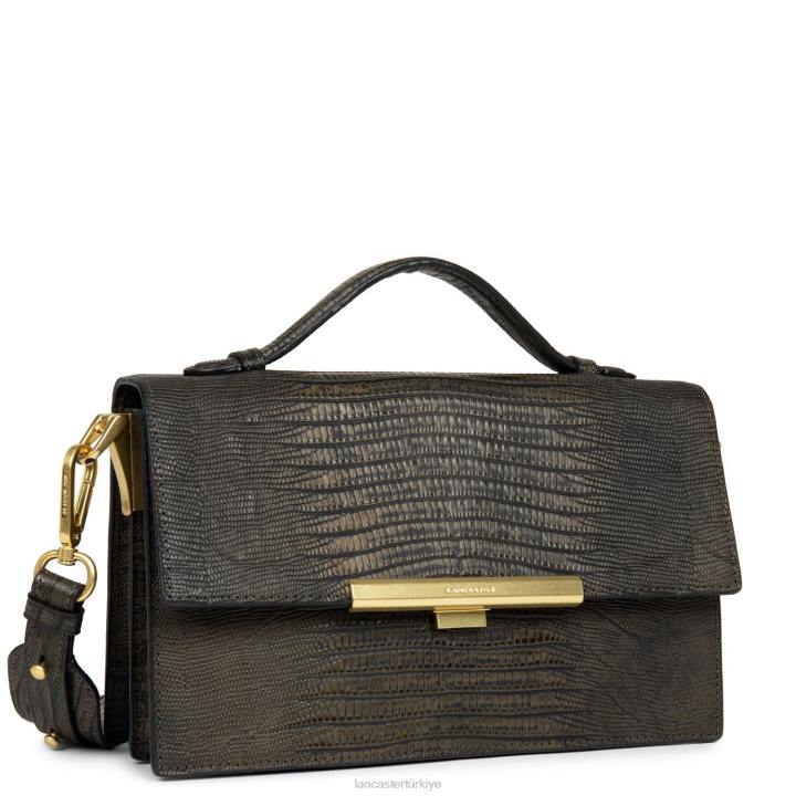 kadınlar çanta egzotik lee bronz lezard Lancaster Paris çanta H0LP3352