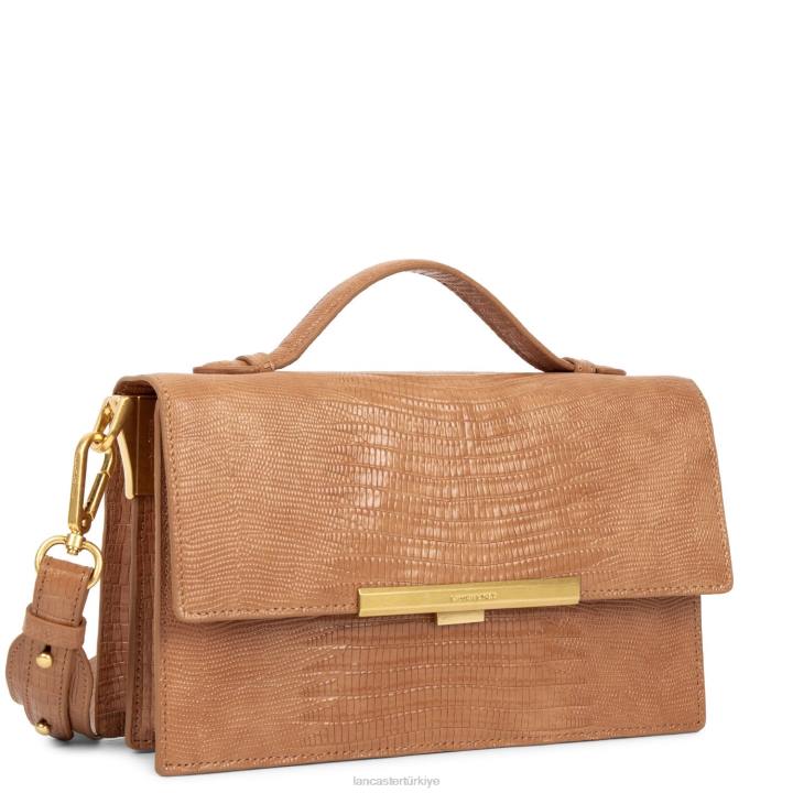 kadınlar çanta egzotik lee deve lezard Lancaster Paris çanta H0LP3344
