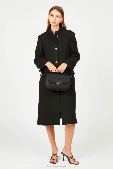 kadınlar çanta şehir felsefesi kara Lancaster Paris çanta H0LP3836