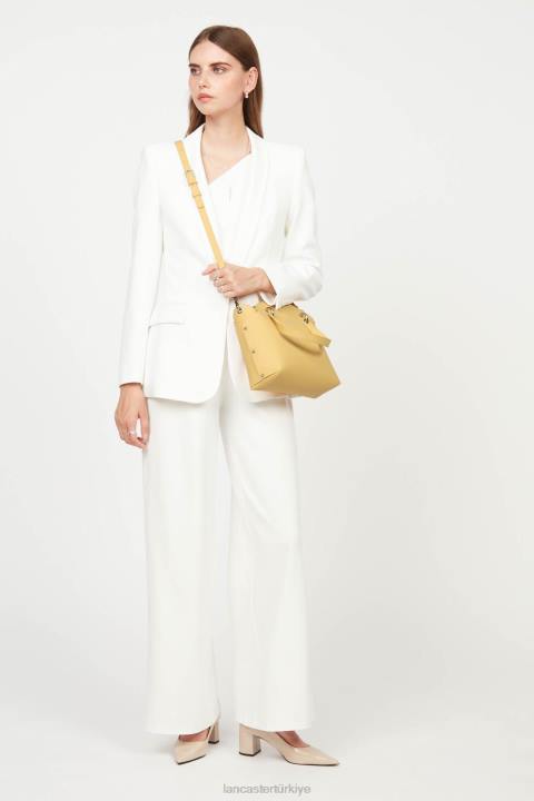 kadınlar çanta şehir flore şampanyadaki okre Lancaster Paris çanta H0LP2528